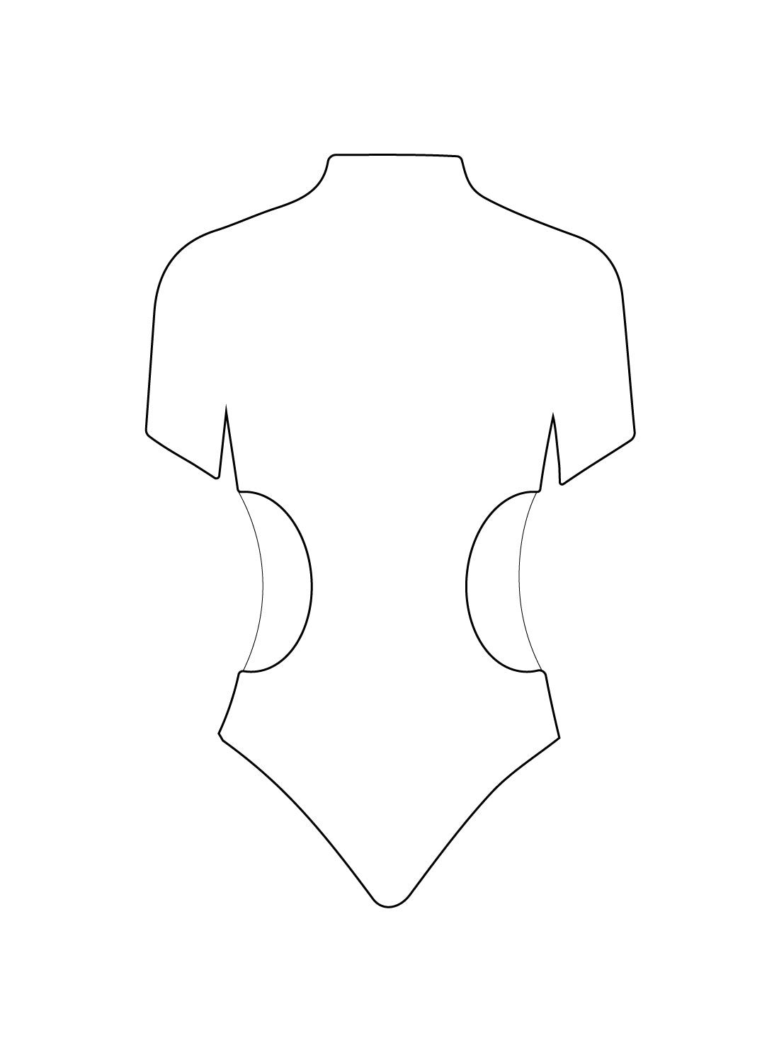 Custom Cut Out Bodysuit