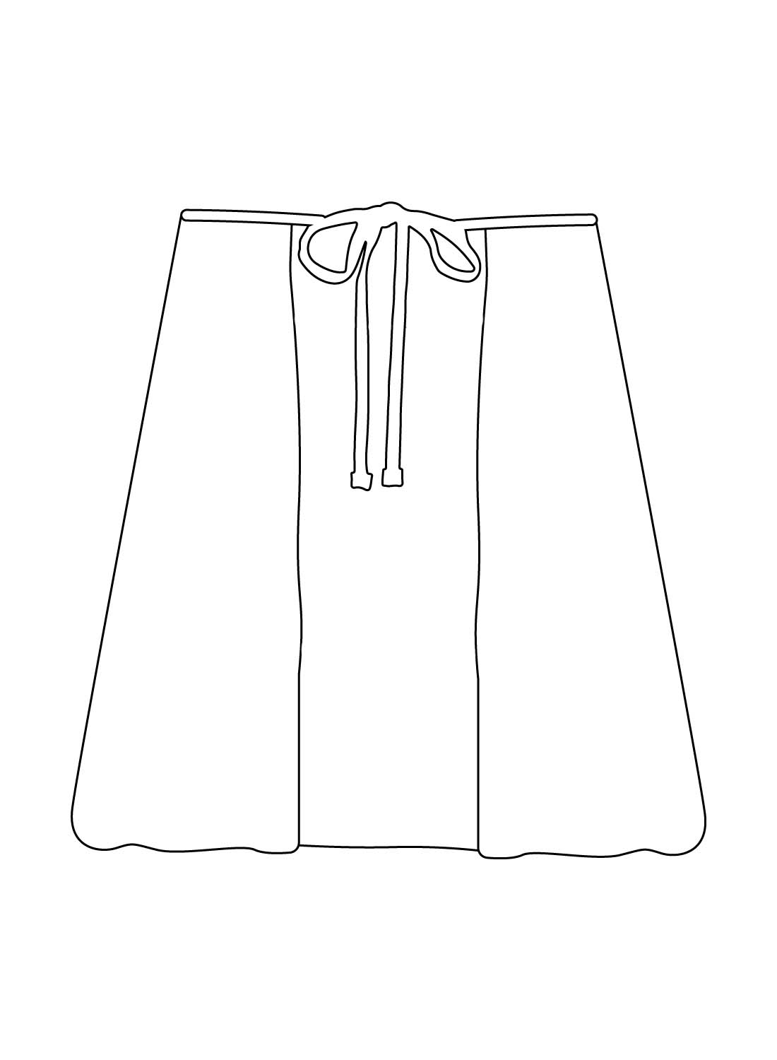 Custom Wrap Skirt