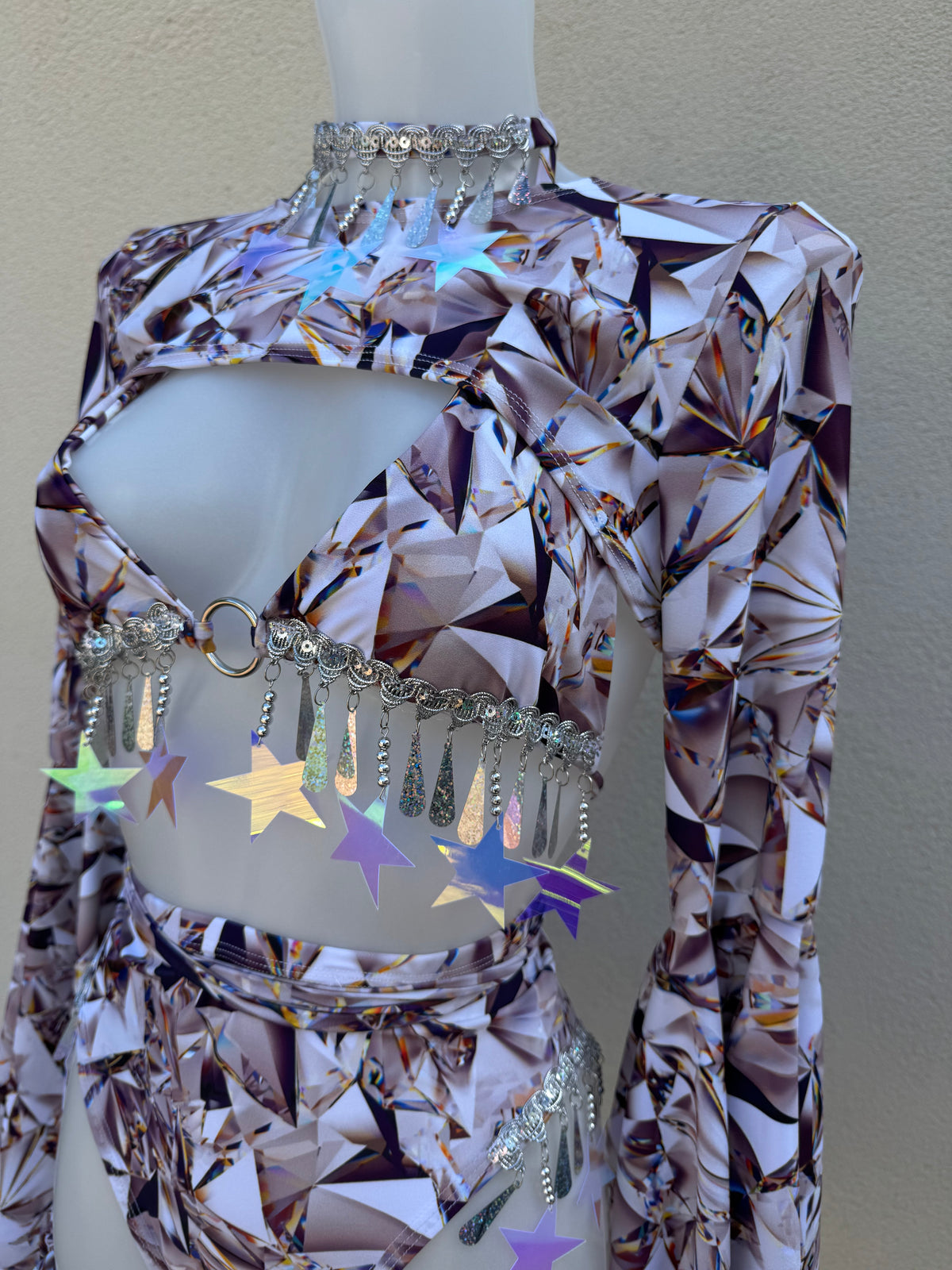Tomorrowland Ice Crystal Star Shrug Custom Set
