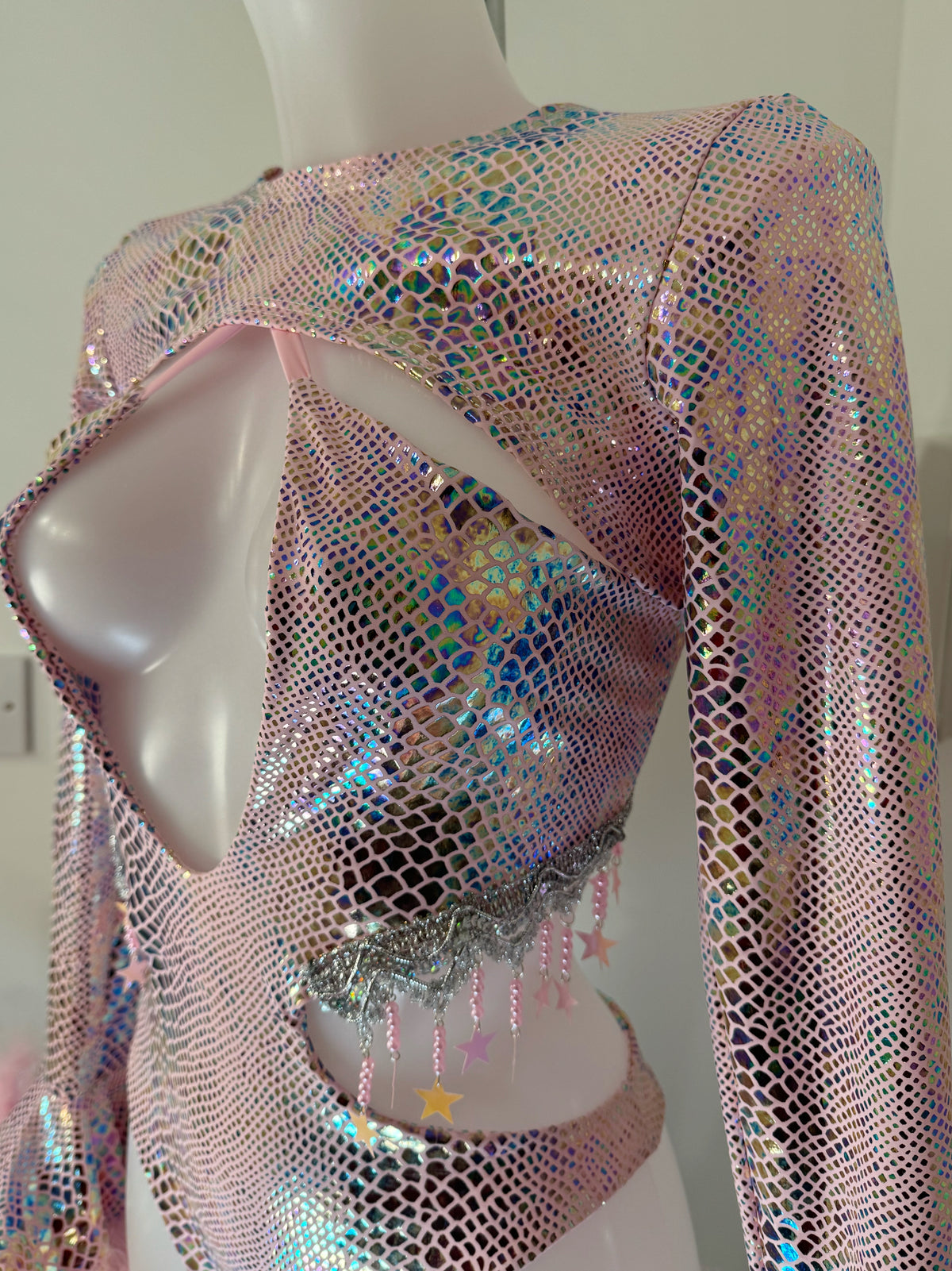 Floofy Shrug - (moonstone/pink opal/white diamond) choose your fabric