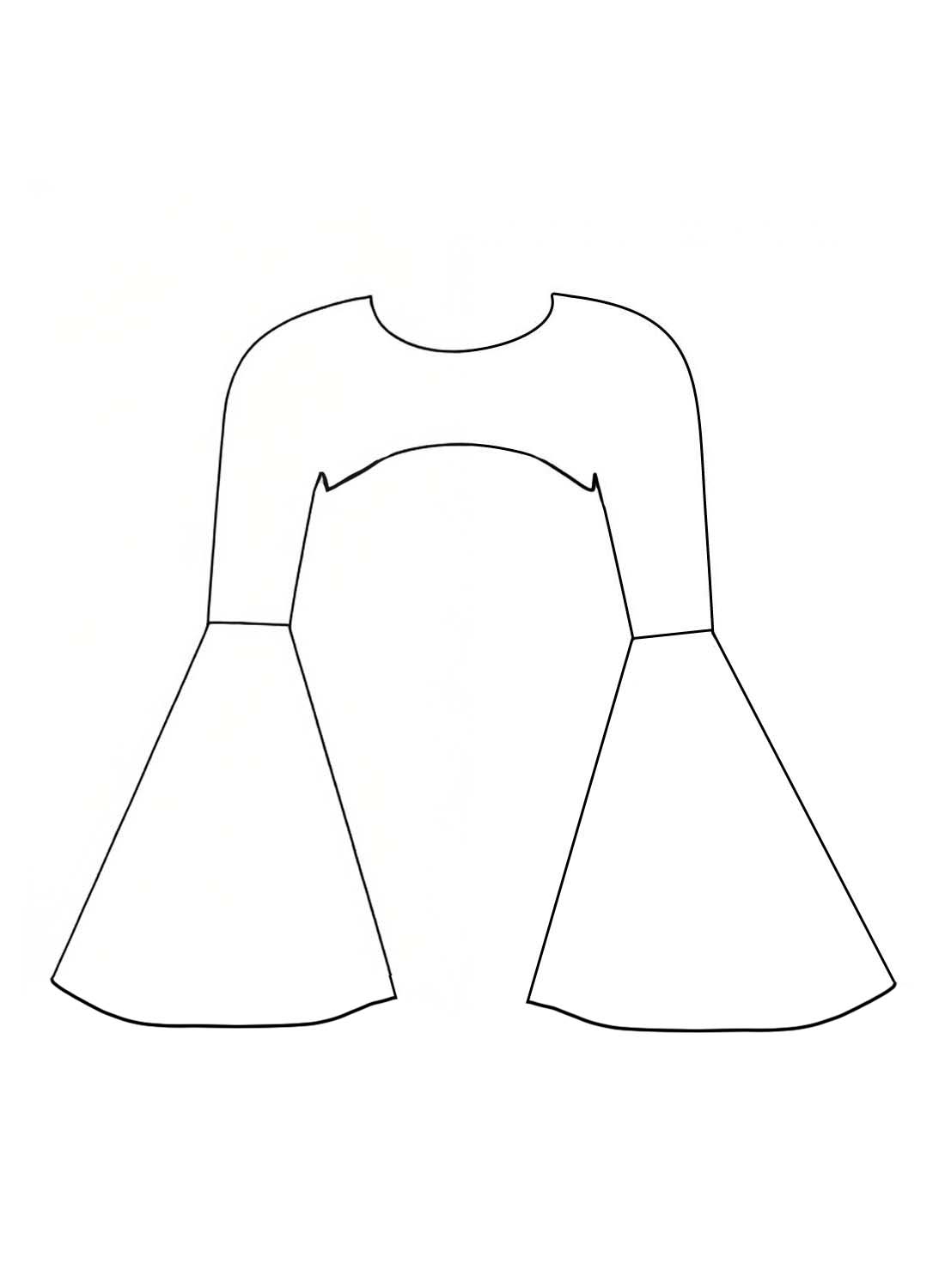 Custom Circle Sleeve Shrug