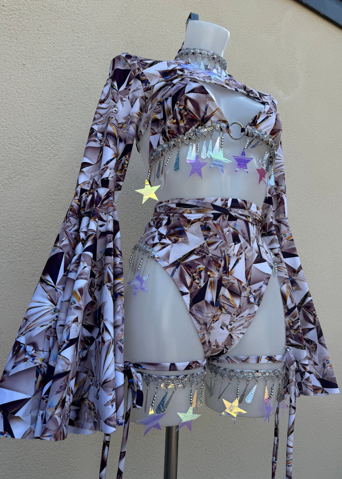 Tomorrowland Ice Crystal Star Shrug Custom Set