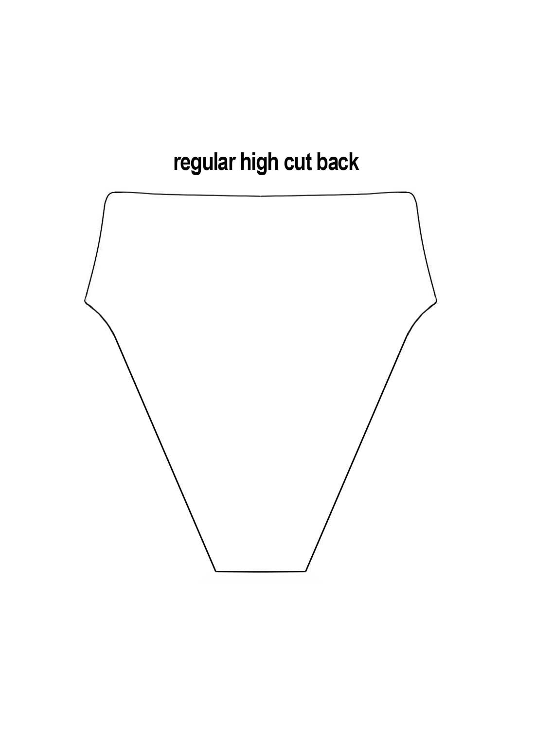 Custom High Waisted Bottoms - Regular/Cheeky/Thong