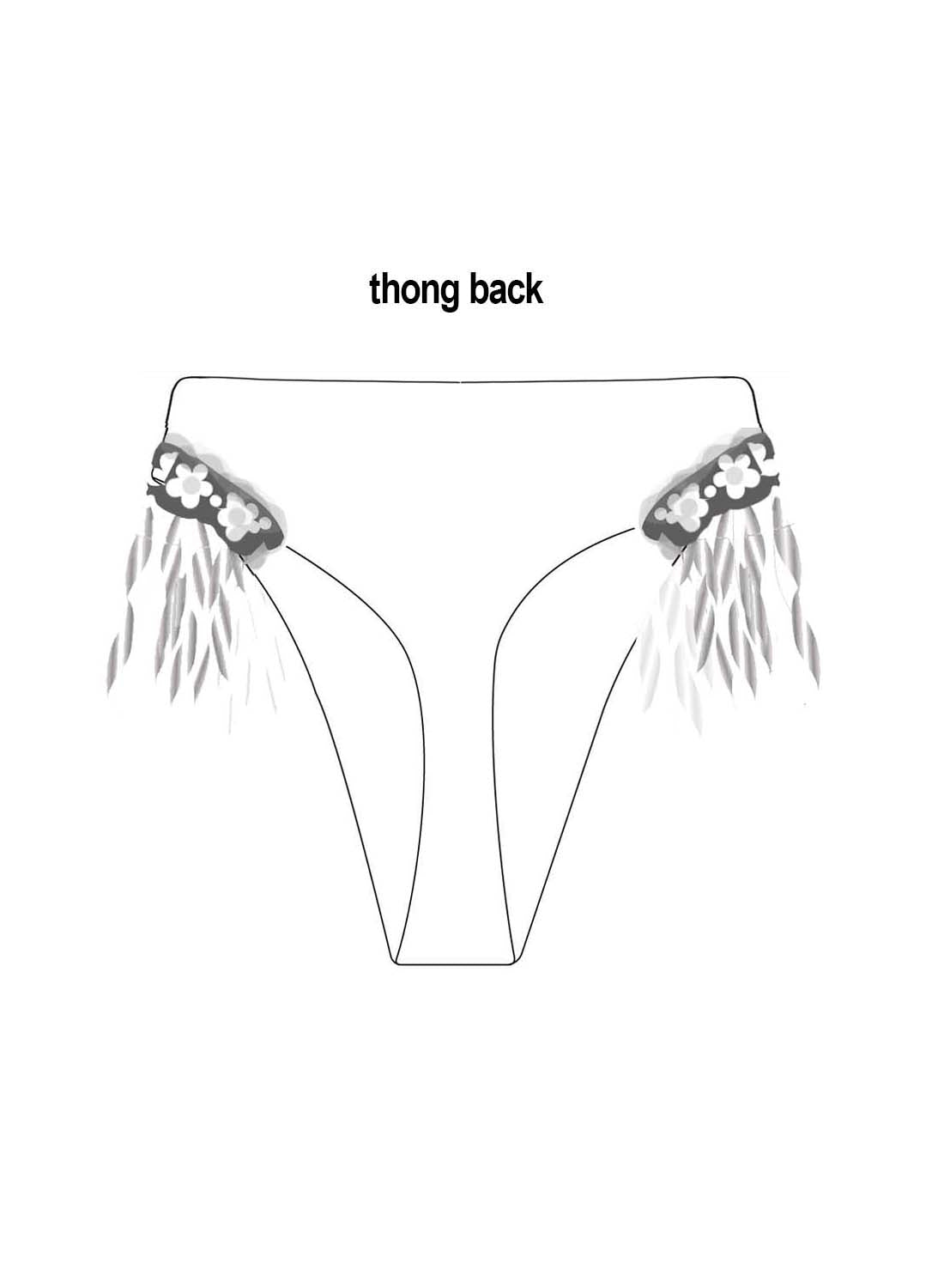 Custom Iridescent Regular Rise Bottoms - Regular/Cheeky/Thong