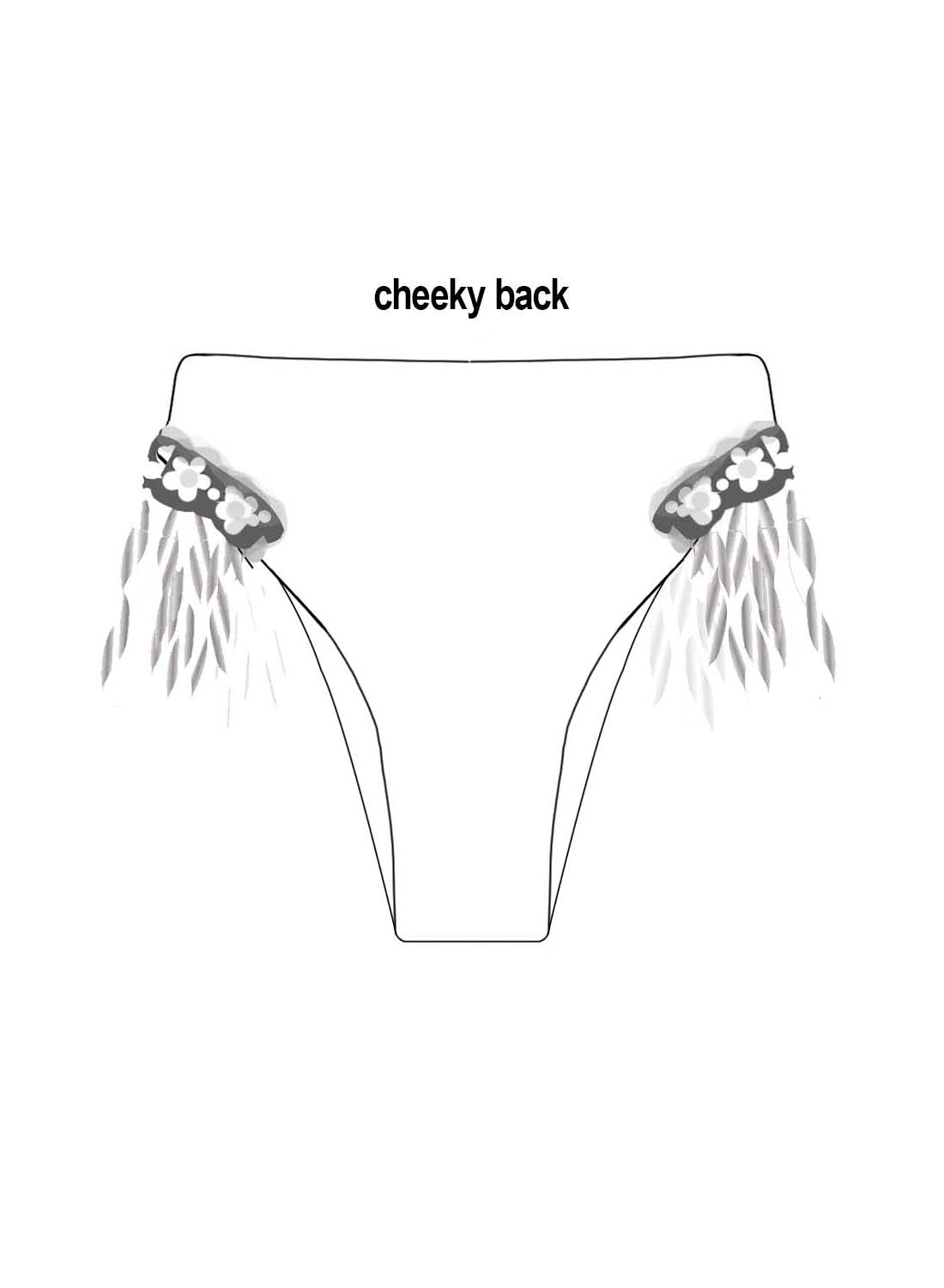 Custom Iridescent Regular Rise Bottoms - Regular/Cheeky/Thong