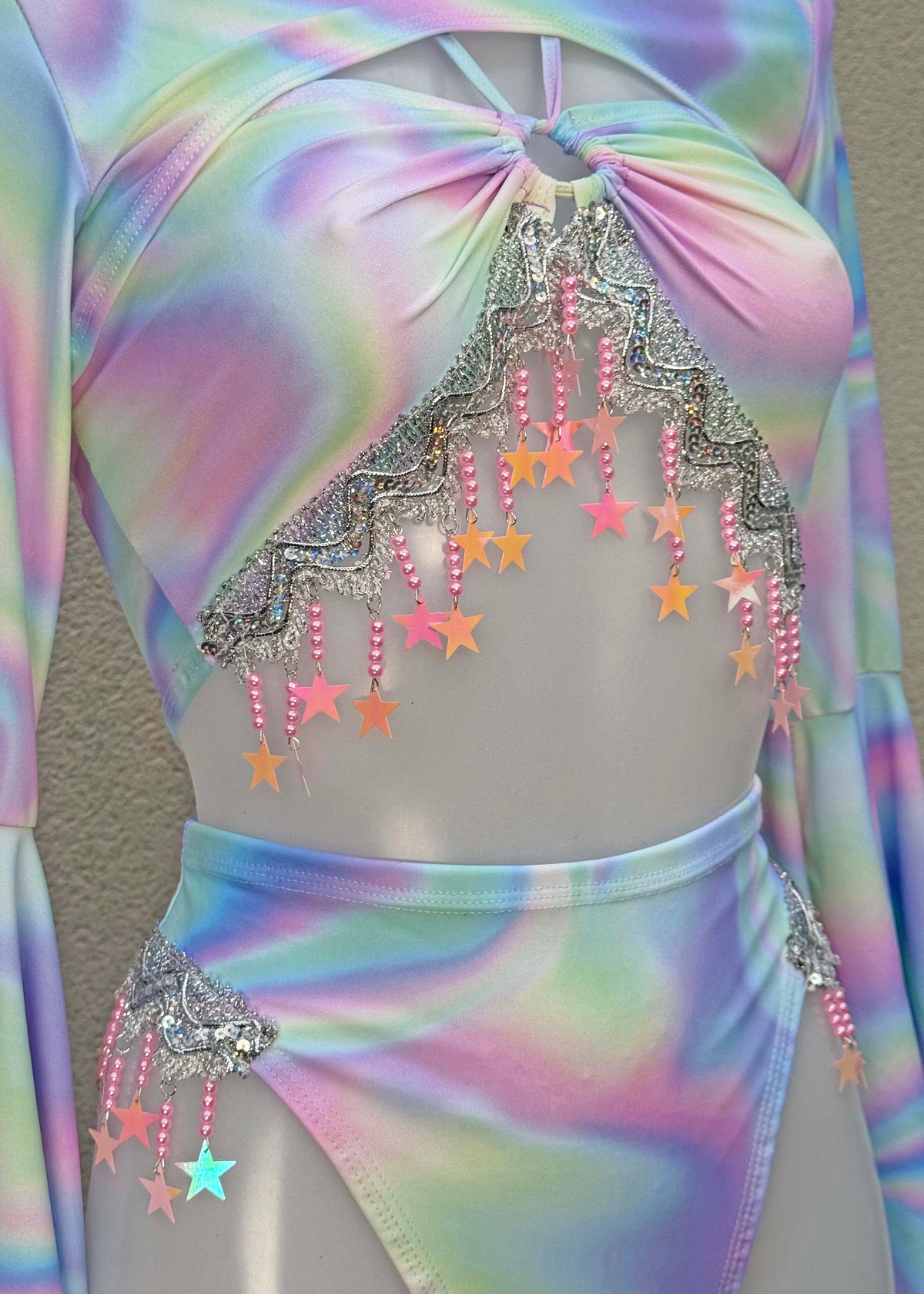 Pastel Sherbet Fairy Outfit with O-Ring and Shrug Accessories