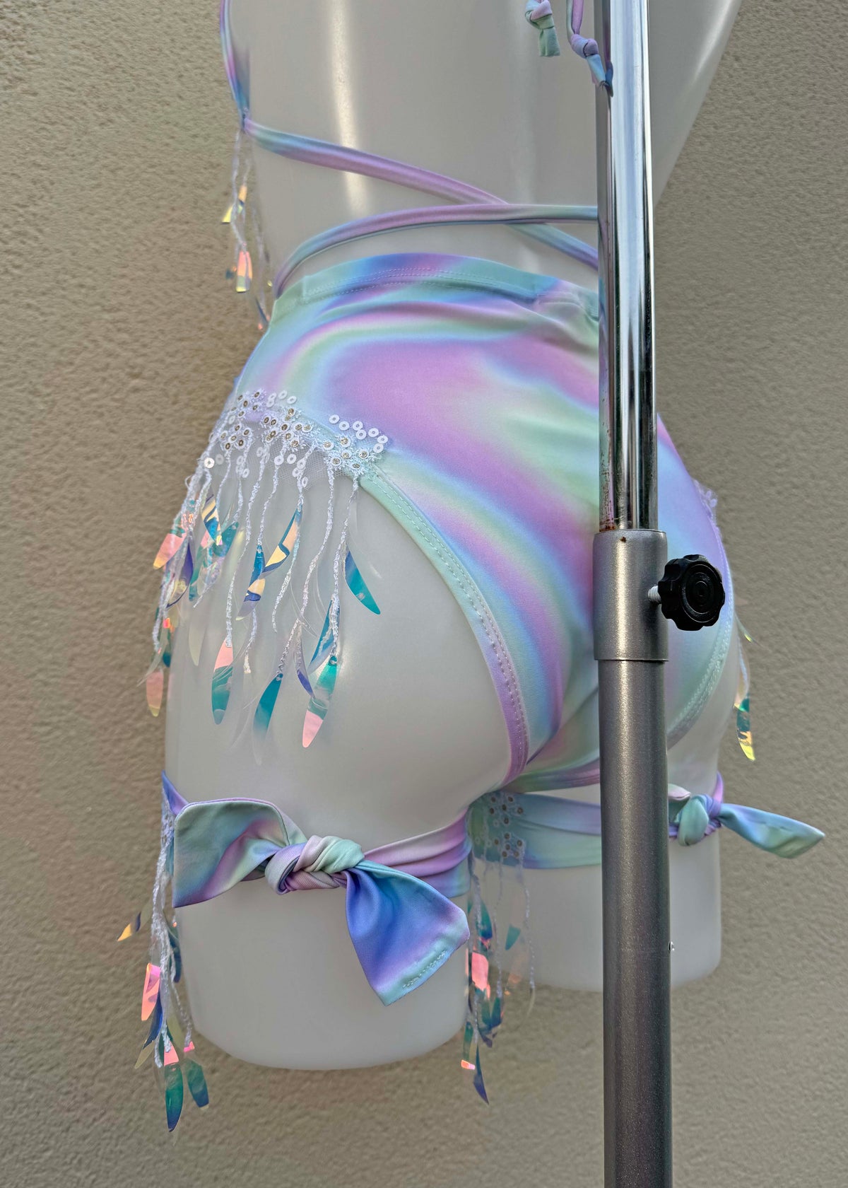 Sherbet Tie Dye Iridescent Festival Set