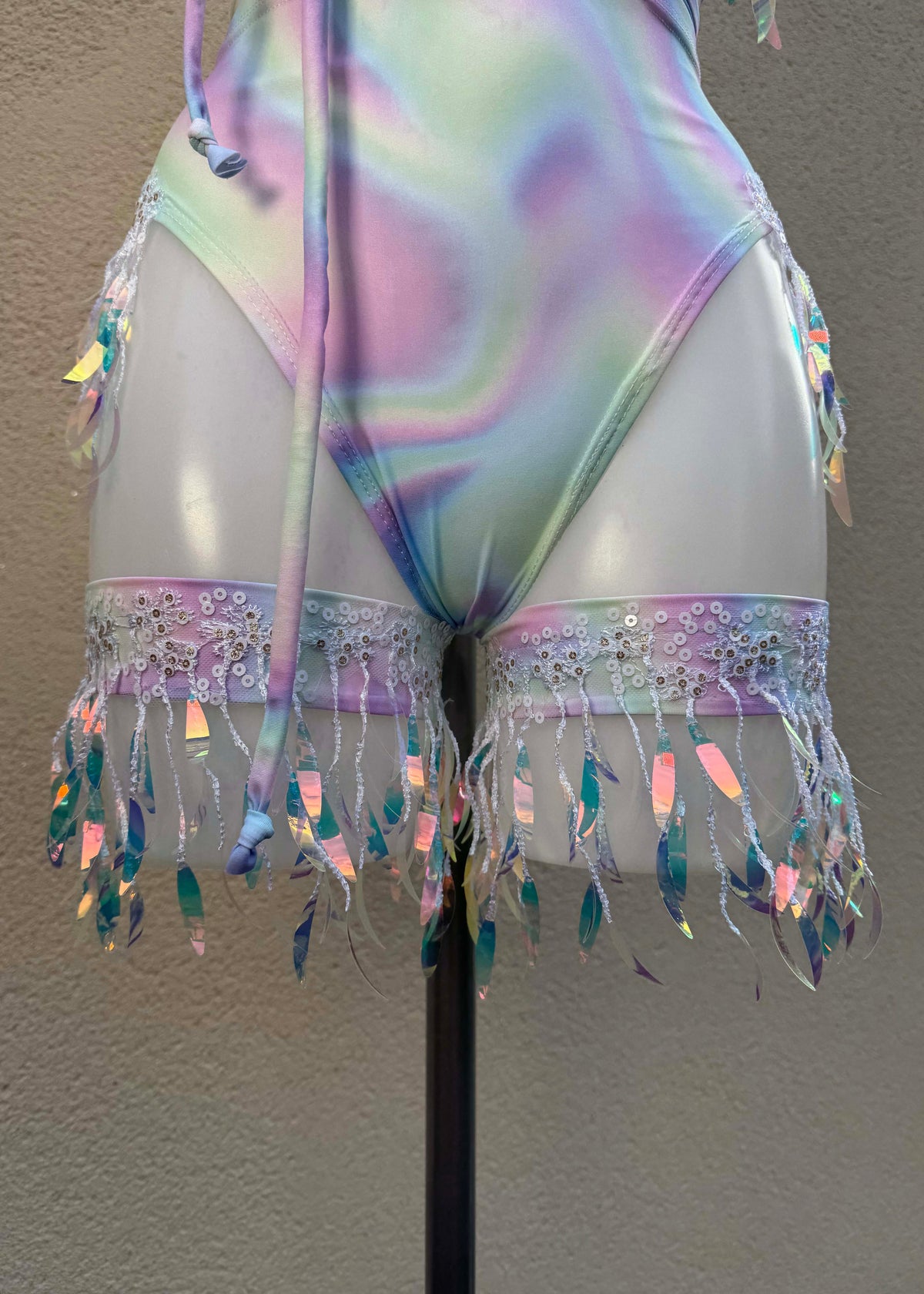 Sherbet Tie Dye Iridescent Festival Set