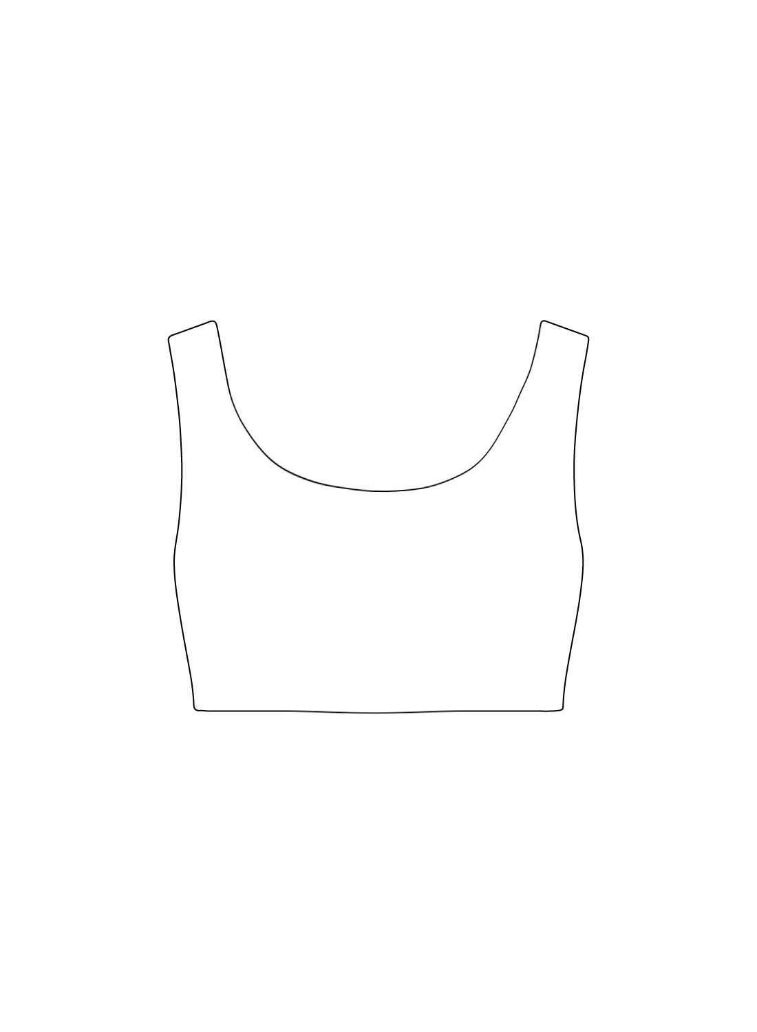 Custom Round Neck Crop