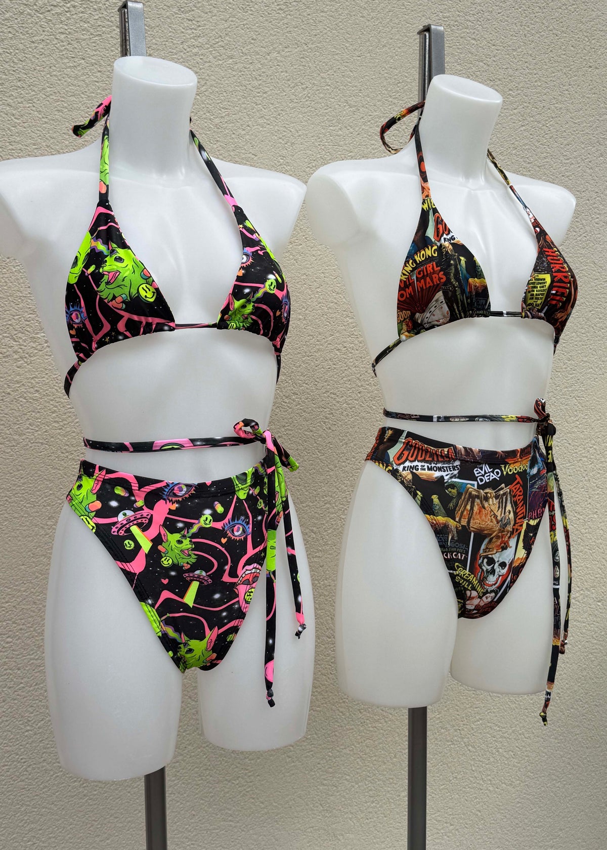 Alien Festival Bikini Swim Outfit