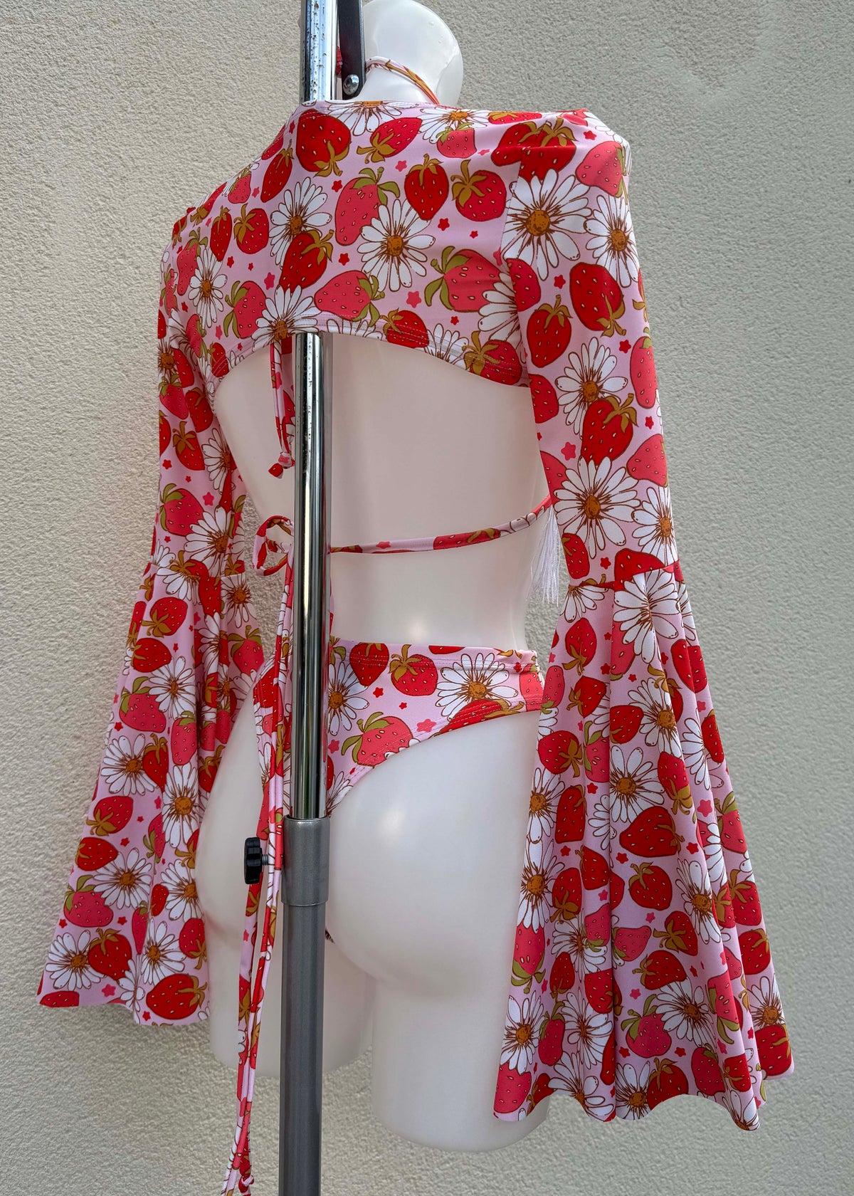 Strawberry Fields Fringed Festival Outfit with Accessories