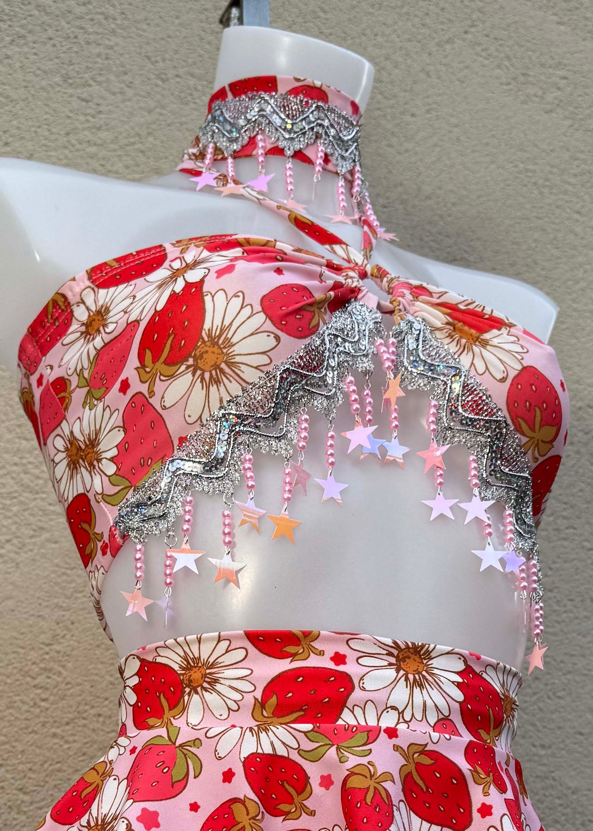 Strawberry Fields Star Festival Outfit and Mini Skirt