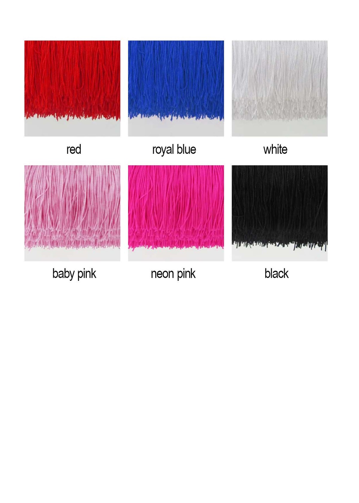 Custom String Fringe Bandeau Top