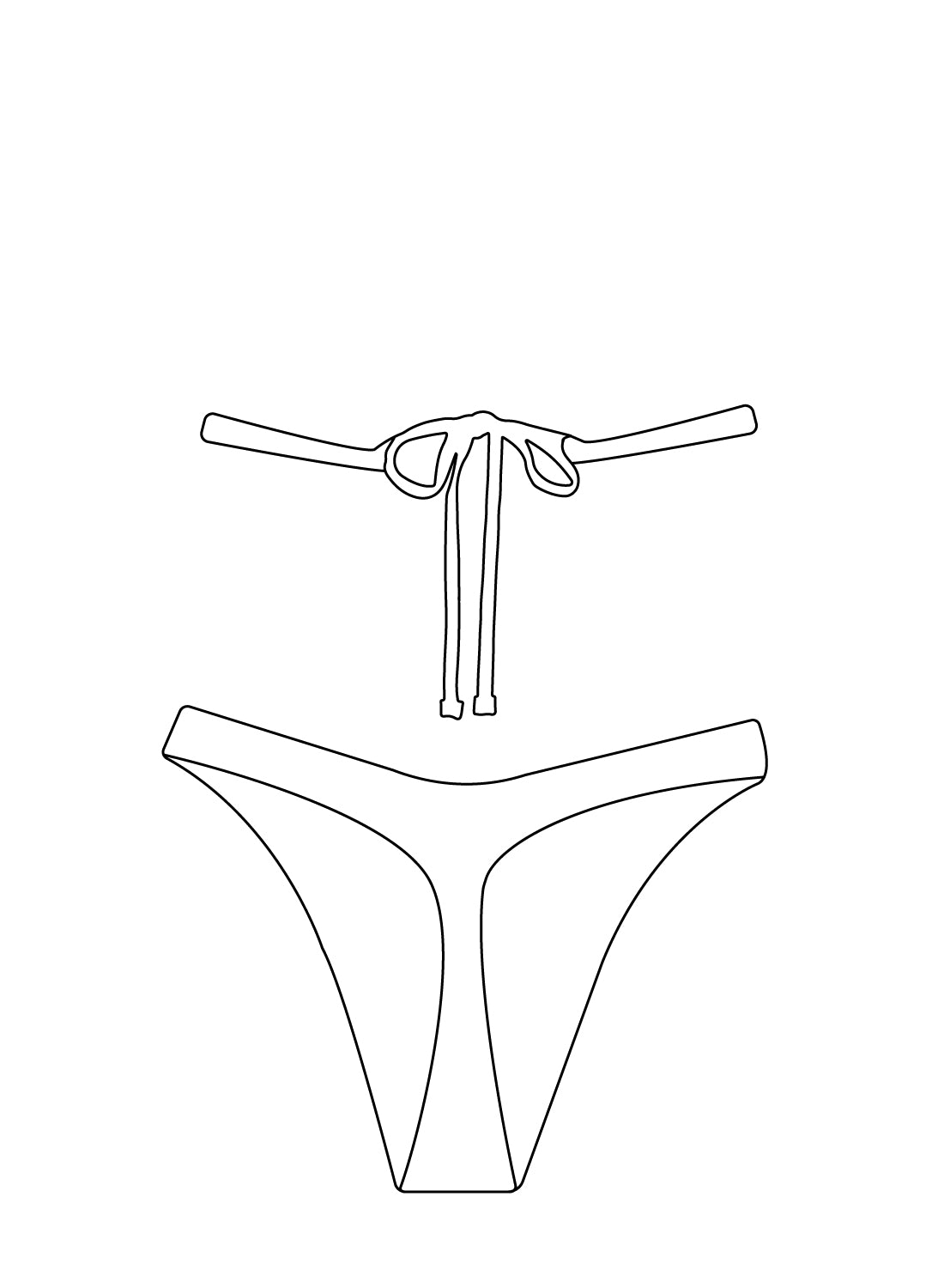 Custom Halter Bodysuit