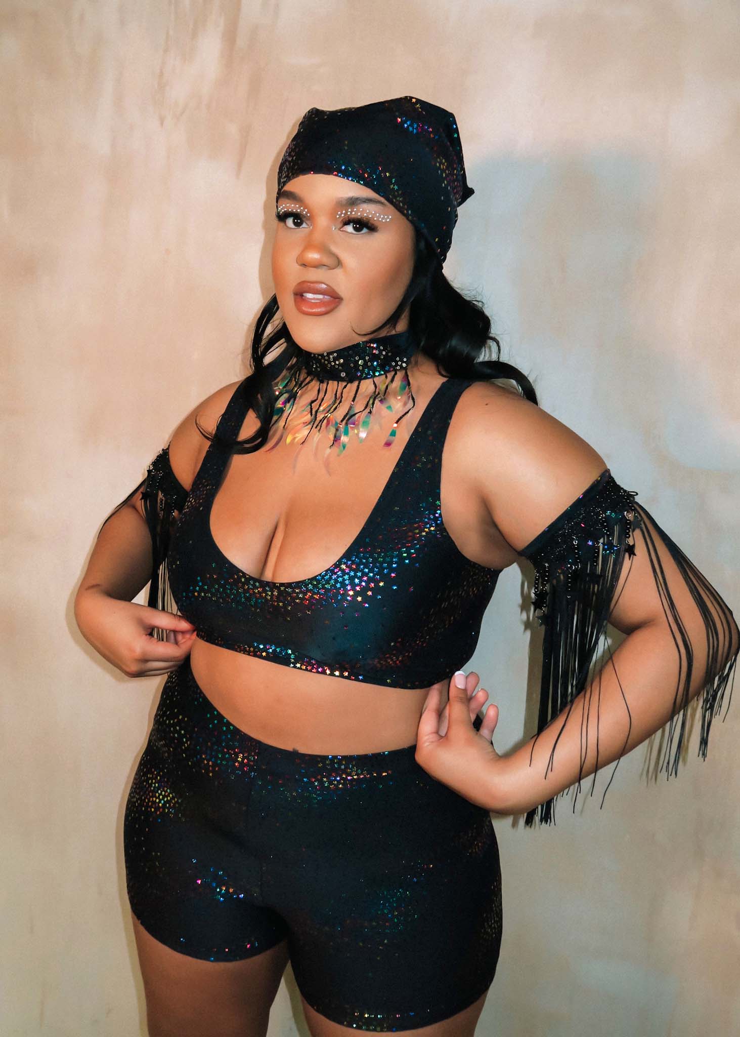 Plus size rave wear top uk