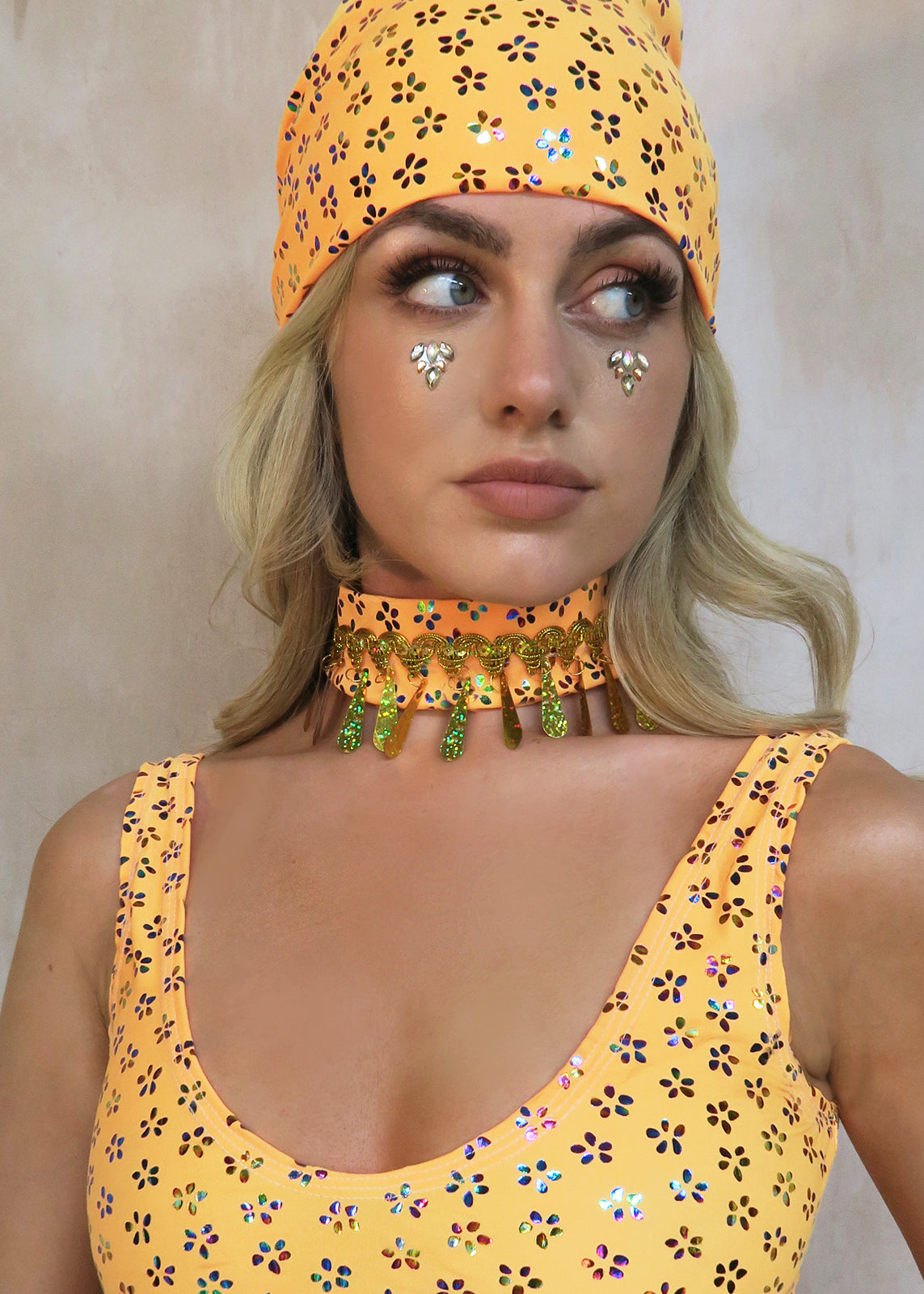 Mango Gypsy Teardrop Neck Choker